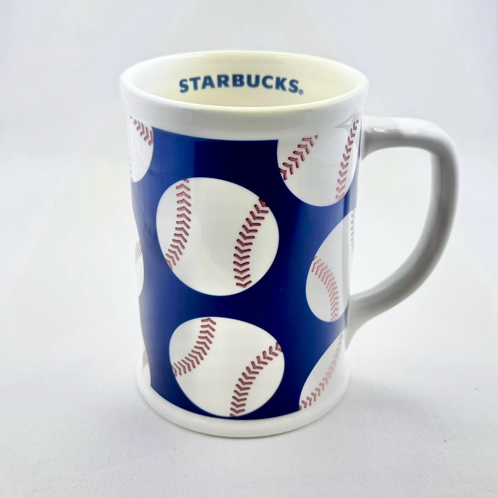Starbucks Baseball Coffee Tea Mug 16oz 2007